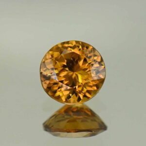 YellowOrangeZircon round 6.8mm 1.71cts N zn7529