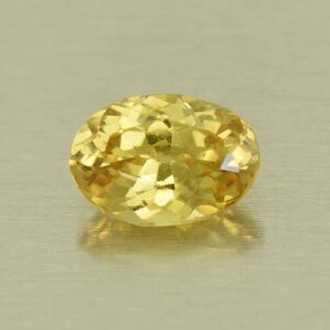 YellowSapphire oval 6.2x4.5mm 0.71cts N sa800