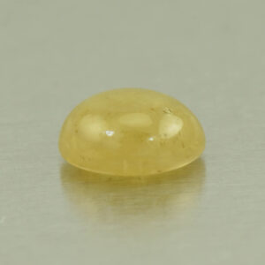 YellowSapphire oval cab 9.0x7.3mm 3.05cts N sa188 b