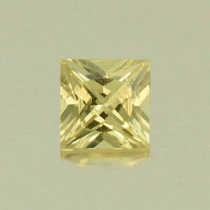 YellowSapphire princess 4.0mm 0.40cts N sa642