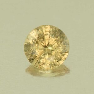 YellowSapphire round 4.0mm 0.29cts N sa649