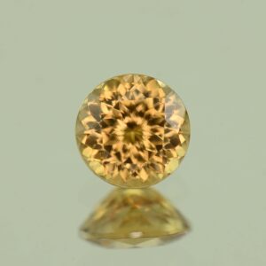 YellowZircon round 6.5mm 1.59cts N zn7638